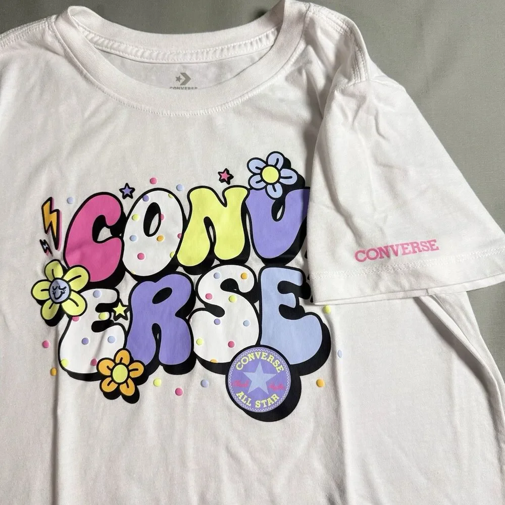 Converse Girls Youth T-Shirt Large (12/13yrs)